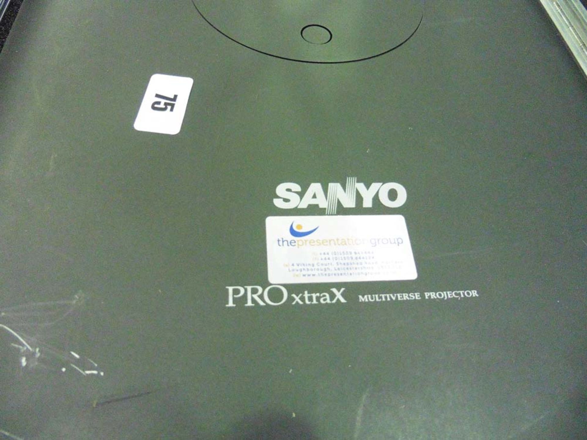 Sanyo Pro Xtra Multiverse projector with flight case - Image 2 of 4