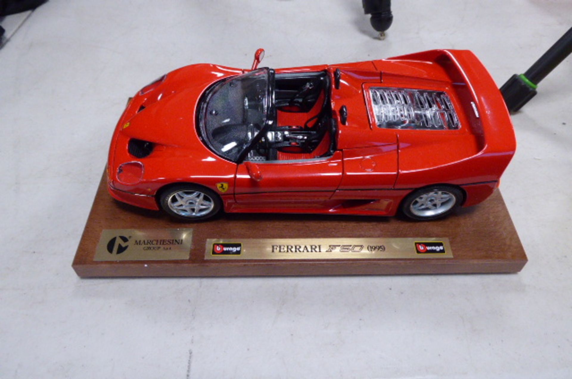 Ferrari F50 collectible model in box