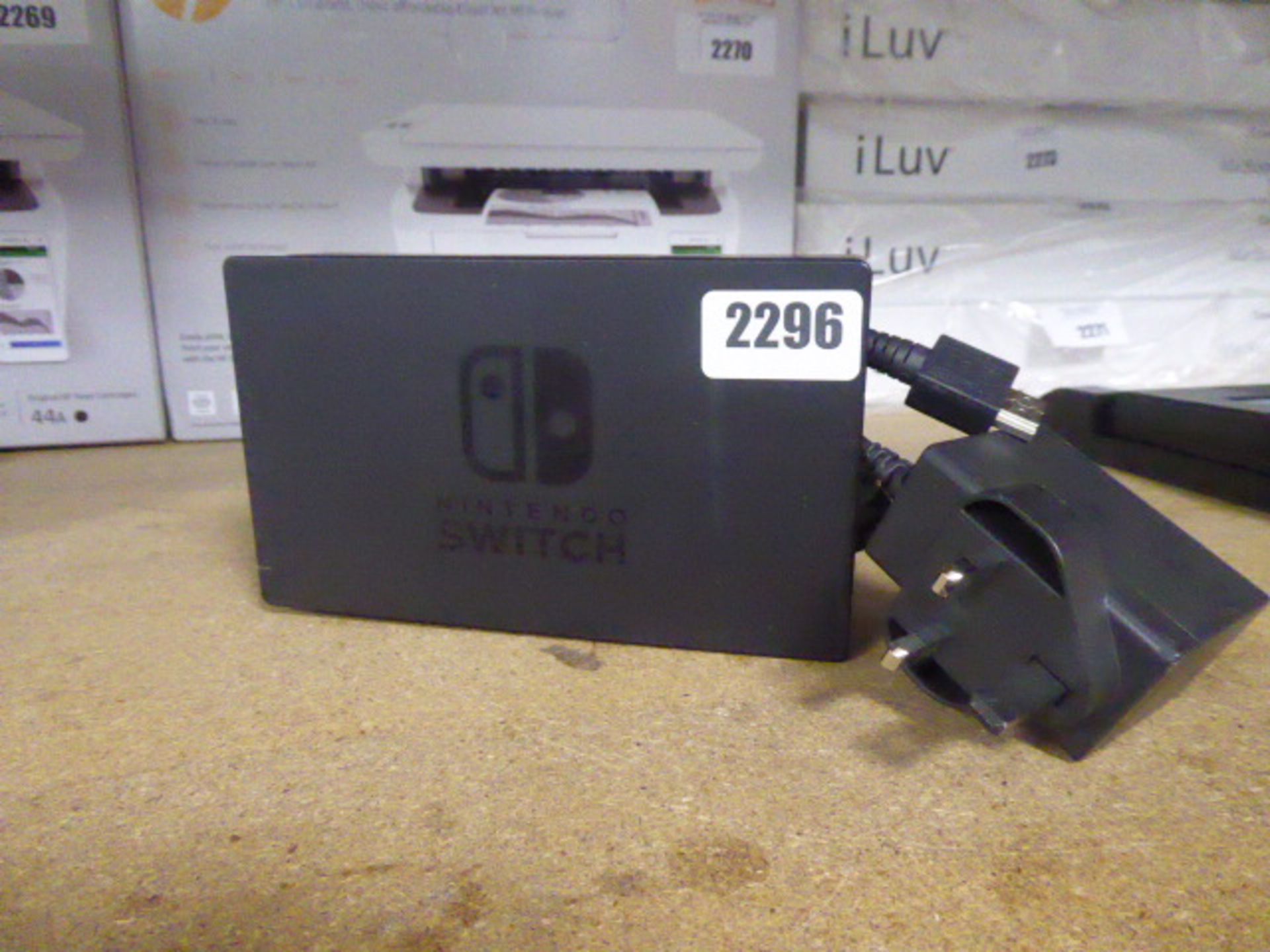 Nintendo Switch AV charging dock.