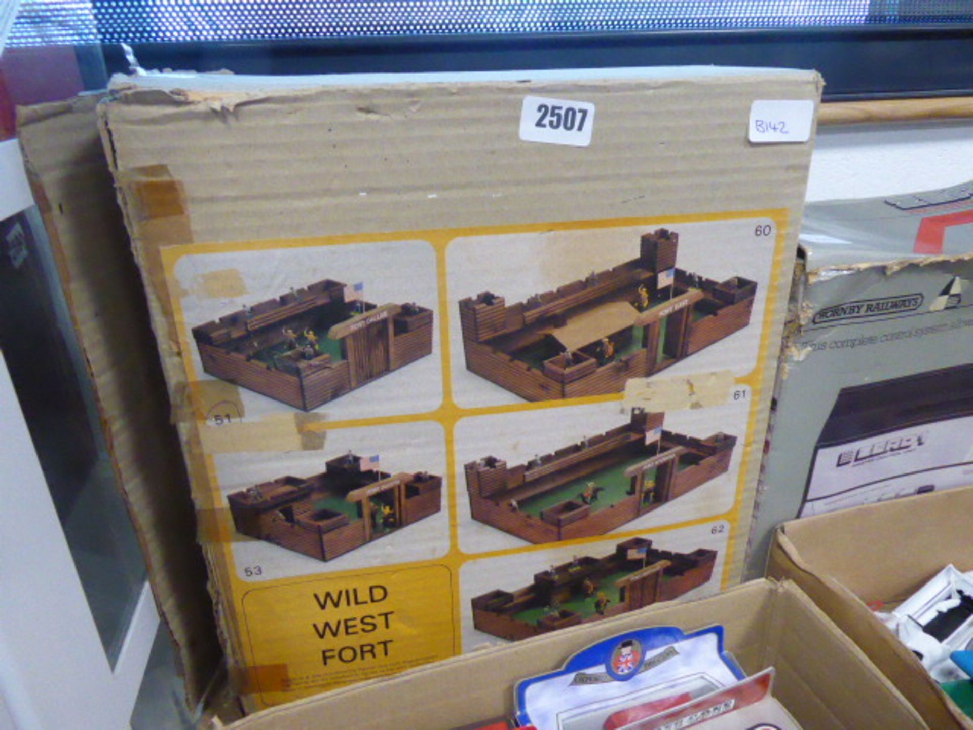 Wild West fort in box