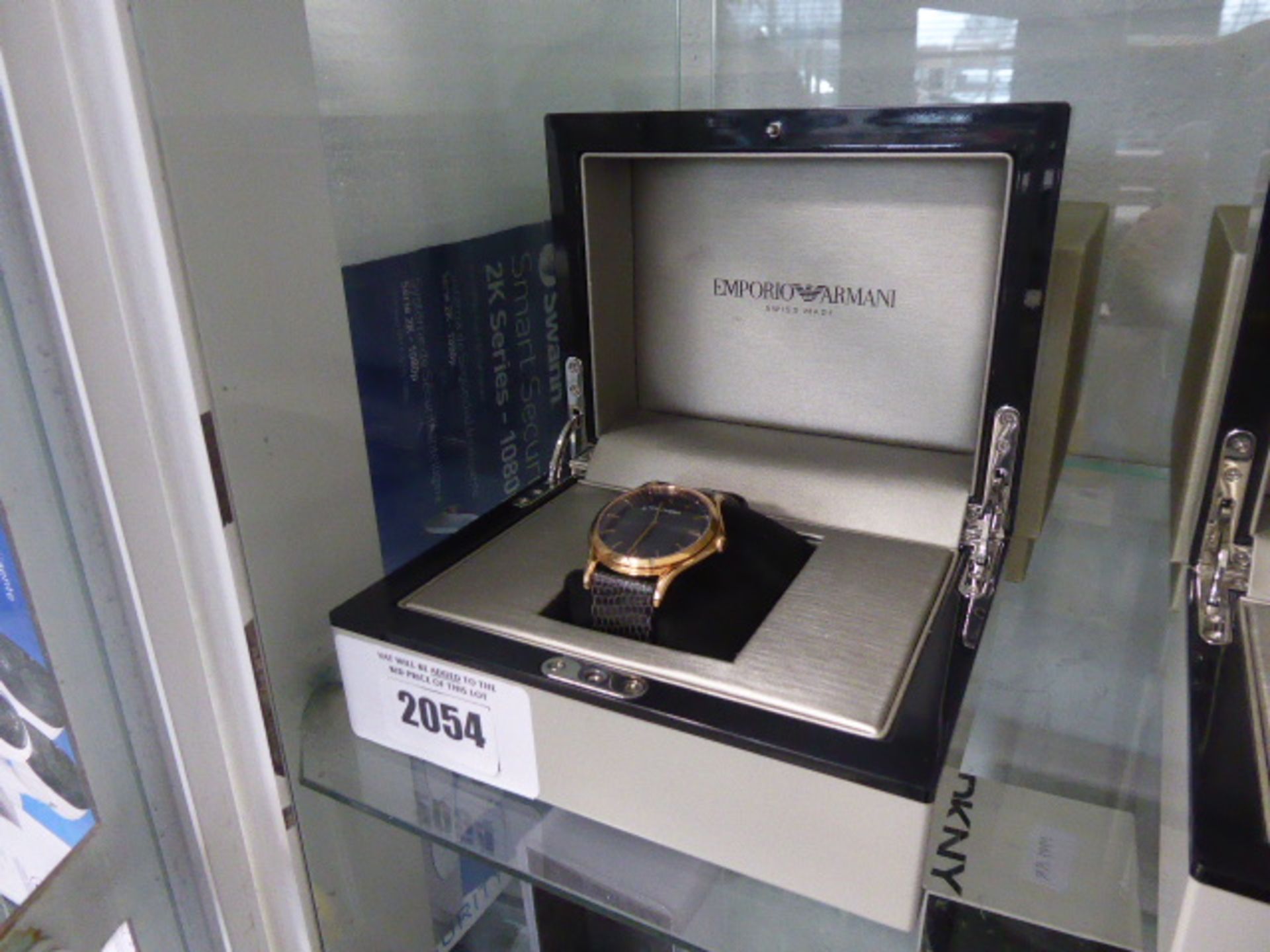 Emporio Armani wristwatch with presentation box and case