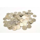 Seventy-three collectable 50p coins including Beatrix Potter,