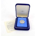 A platinum Republic of Panama one hundred fifty balboa proof coin dated 1976,