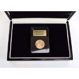 A limited edition Battle of Britains 75th Anniversary sovereign,