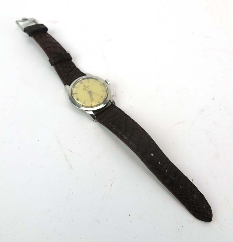 A gentleman's stainless steel automatic 'Seamaster' wristwatch by Omega, - Image 2 of 4