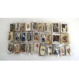 Twenty-eight Players, Wills and Churchmans cigarette cards relating to architecture, furnishings,