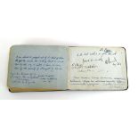 A 1940's autograph album addressed to Miss Claire Lucas, WAAF RAF Collaton Cross,