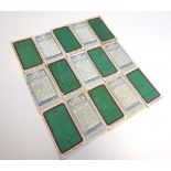 A set of fifty Wills 'Billiards' cigarette cards