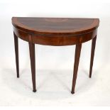 A George III mahogany,