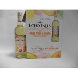 12 bottles of Echofalls Friut Fusion white wine with Peach and Mango