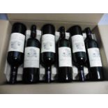 A case of 12 bottles of Chateau Brown Lamartine 2009 Grand Vin de Bordeau (an excellent vintage)