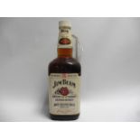 A large bottle of Jim Beam Sour Mash 5 year old Kentucky Straight Bourbon whisky Half Gallon with