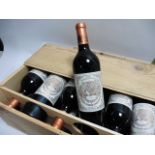 A case of 12 bottles of Chateau Pichon-Longueville au Baron de Pichon-Longueville Pauillac 2005