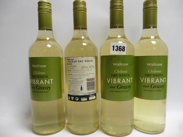 12 bottles of Waitrose Chilean Dry White