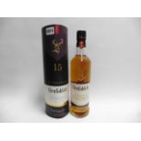 A bottle of Glenfiddich Solera 15 year old Single Malt Scotch Whisky with carton 40% 70cl