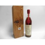 A bottle of Castarede Annee 1940 Bas Armagnac Lavardac with own wooden box 40% 70cl