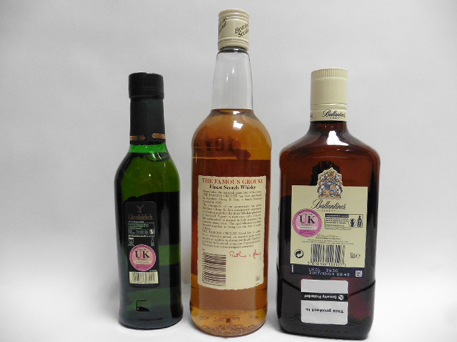 2 1/2 bottles, 1x The Famous Grouse Scotch Whisky 40% 75cl, - Image 2 of 2