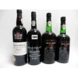 4 bottles, 1x Taylor's 2012 LBV Port,