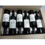 A case of 12 bottles of Chateau Brown Lamartine 2009 Grand Vin de Bordeau (an excellent vintage)