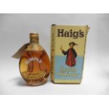 An old half size bottle of J Haig & Co ltd Dimple with Spring cap and box circa 1950's/1960's est