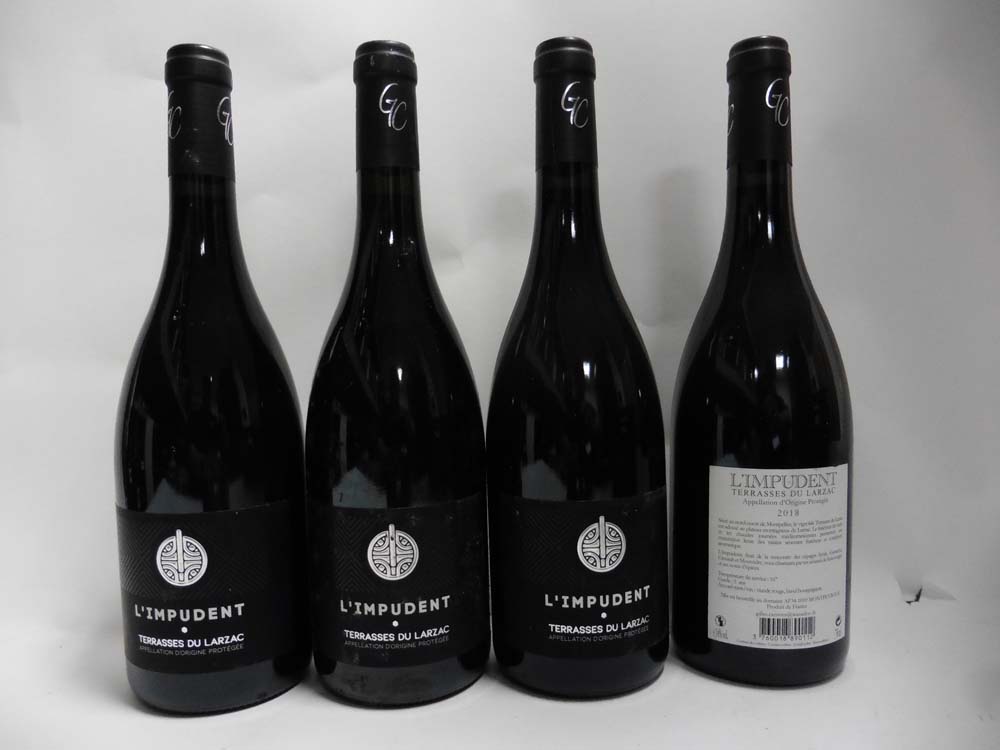 12 bottles of L'Impudent Terrasses Du Larzac 2018 AOP France