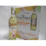 12 bottles of Echofalls Friut Fusion white wine with Peach and Mango