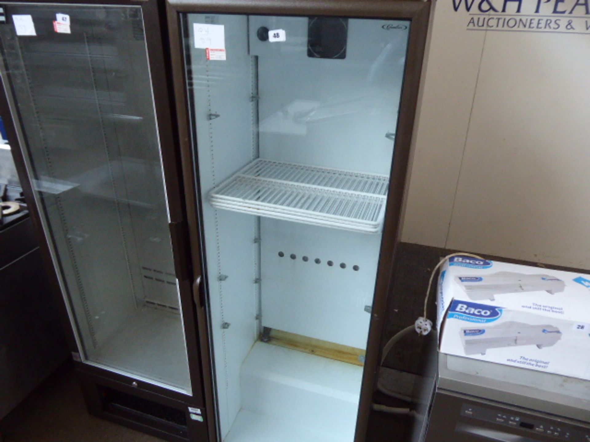 (70) 60cm Cornelius single door display fridge (failed electrical test)