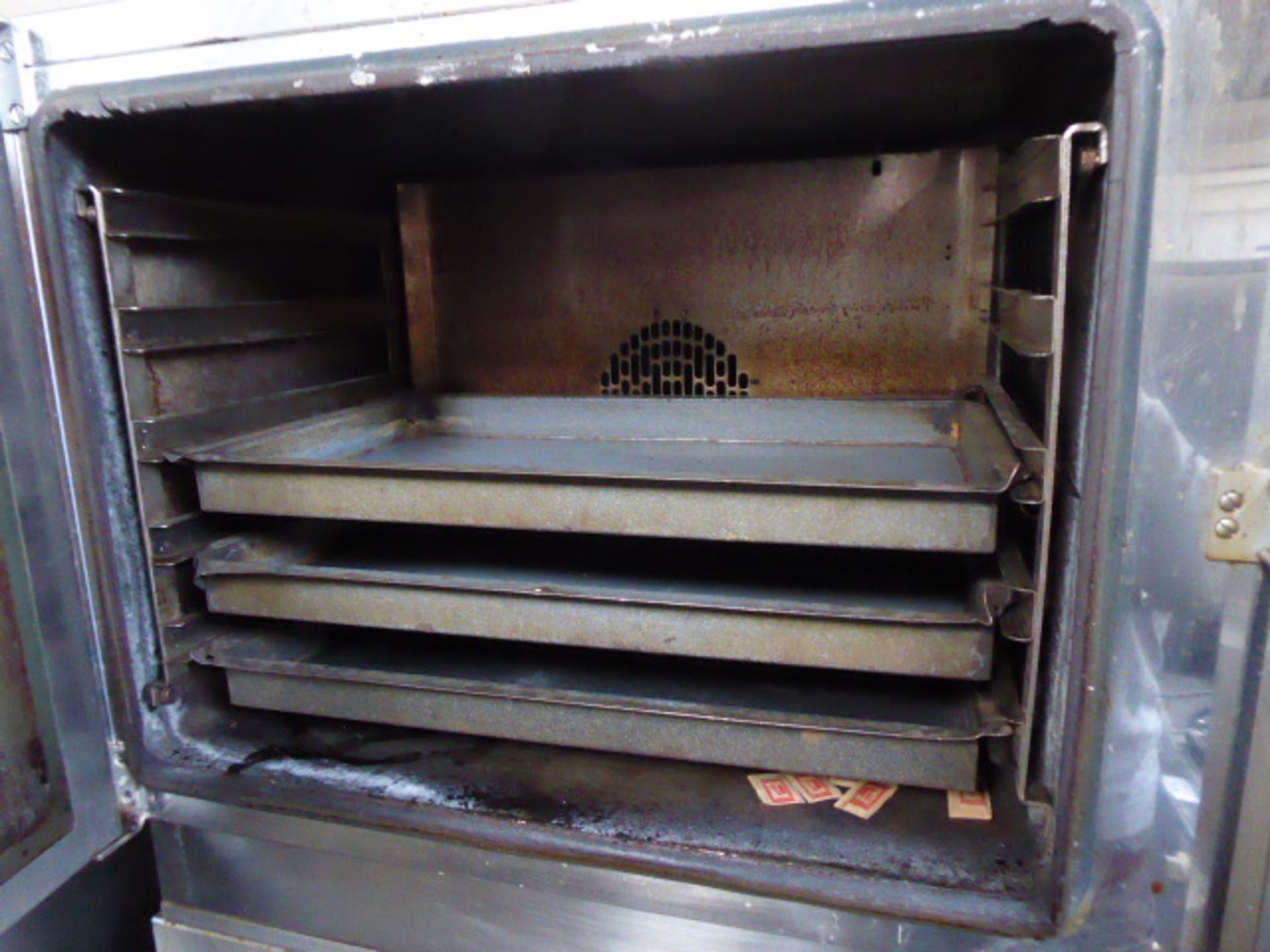 85cm Lainox double stack oven on trolley - Image 2 of 3