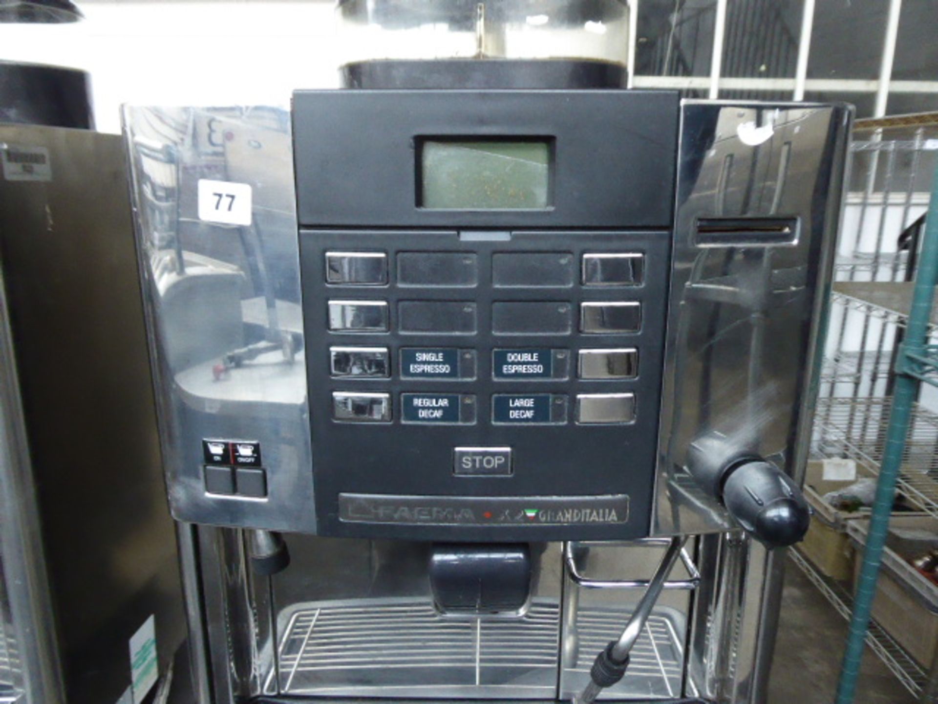 50cm Faema model X2 grand Italia bean to cup automatic coffee machine single phase - Image 2 of 2