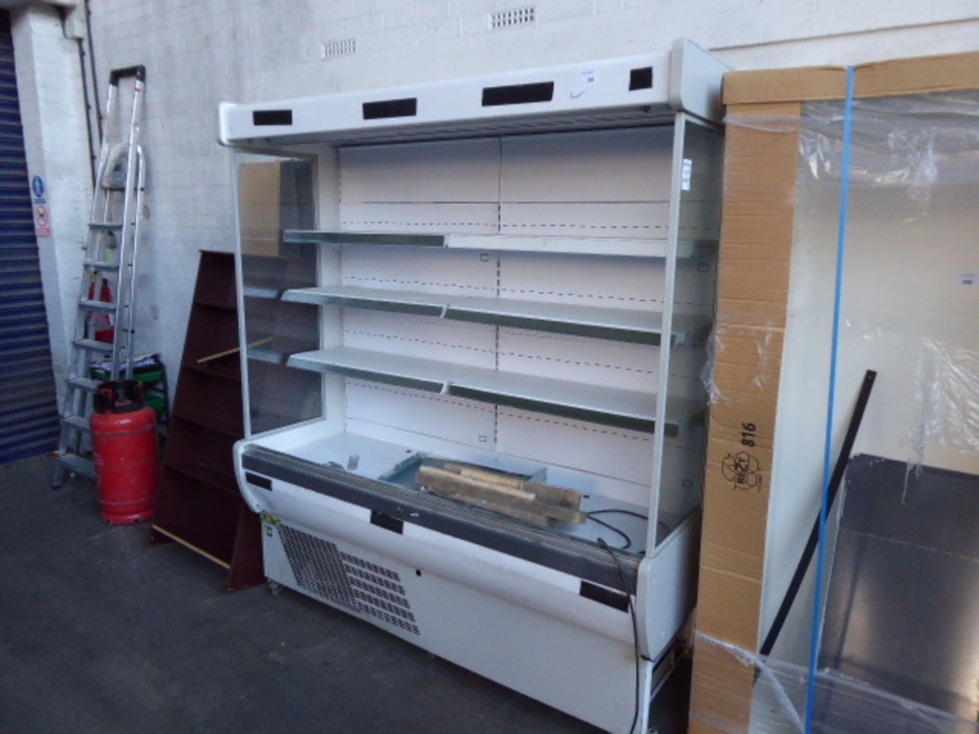 Arneg open front multi deck chiller cabinet