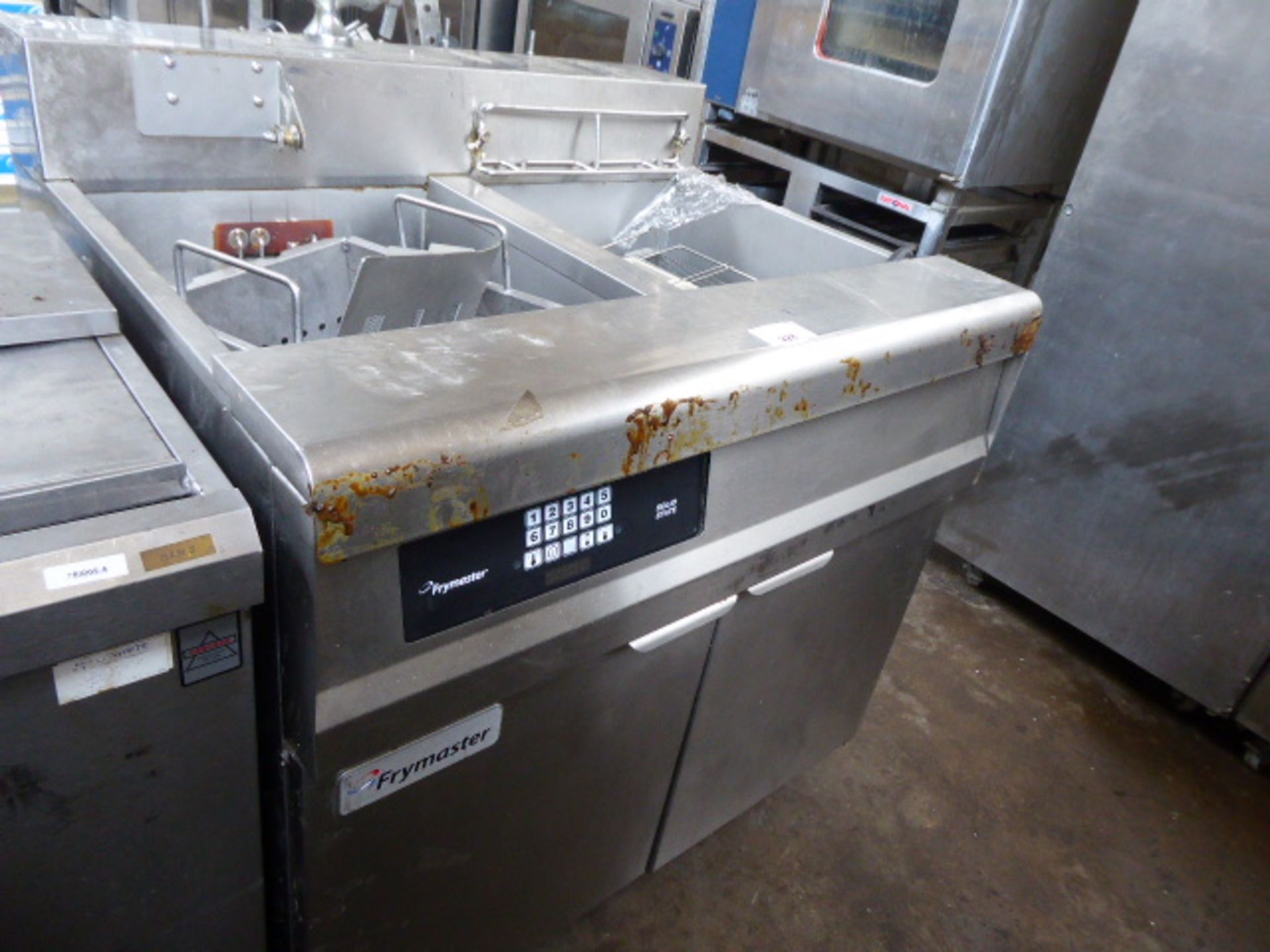 90cm gas Fry Master 2 well fryer