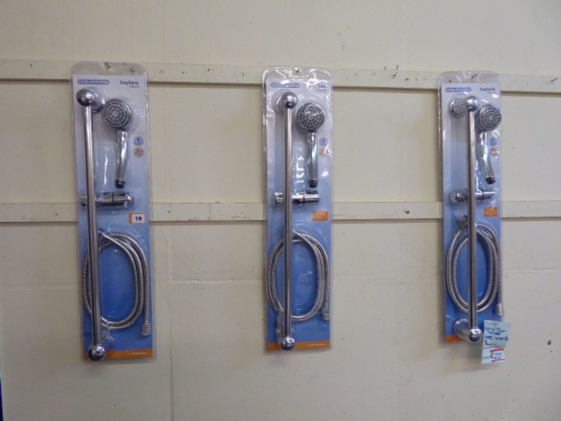 3 Euroshowers Easyspray sets