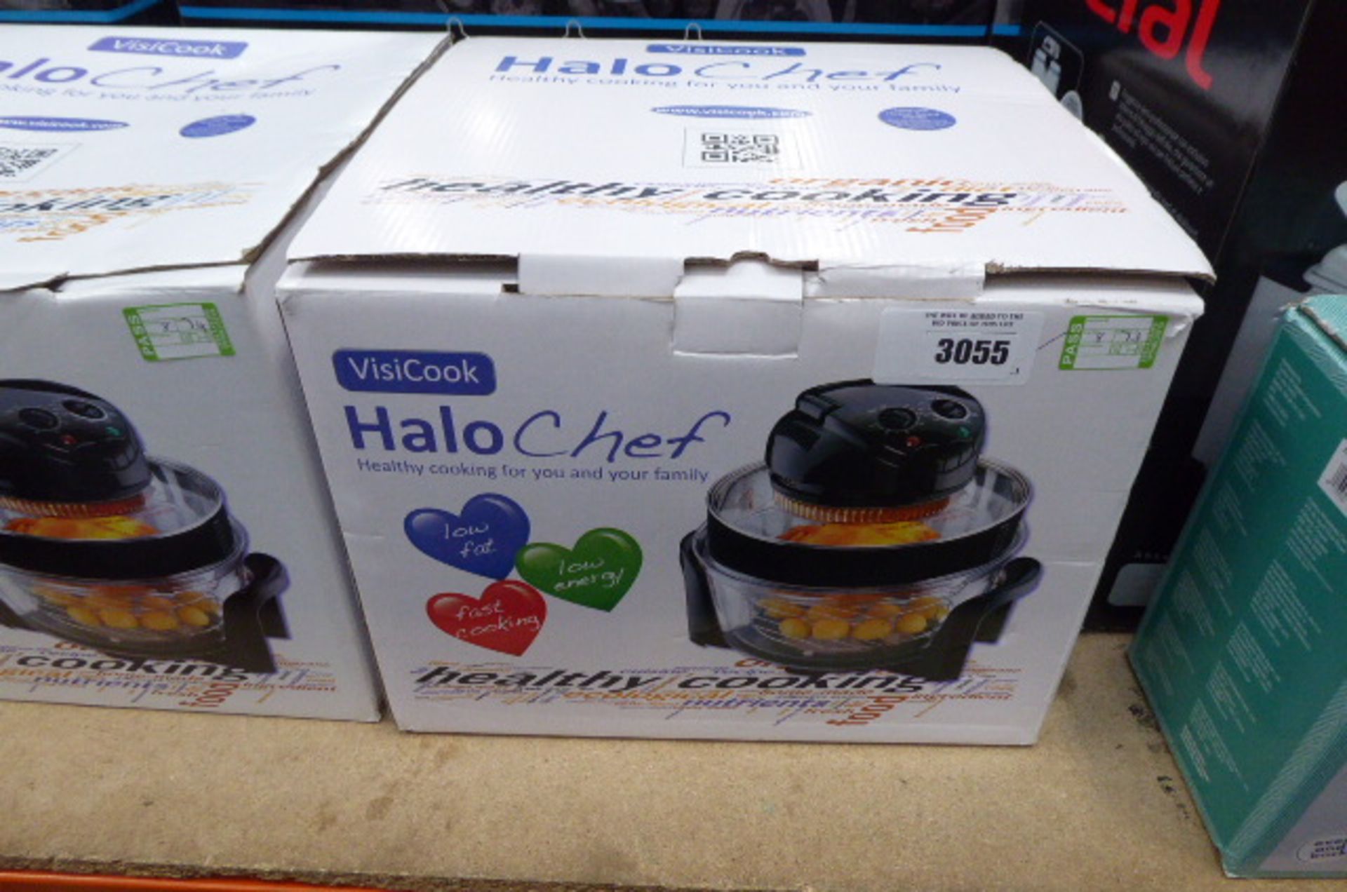 2 boxed Visicook Chef Halo cookers