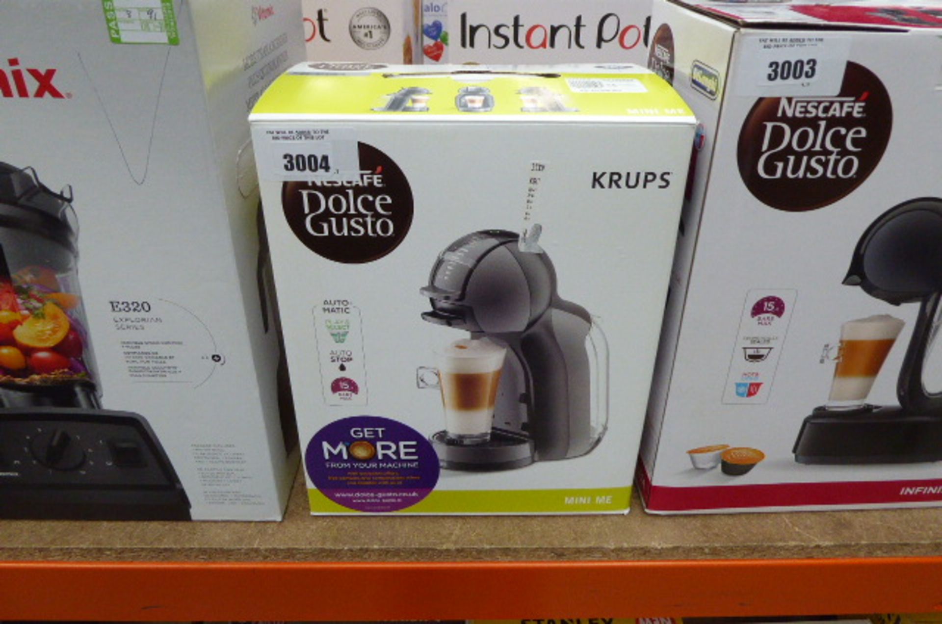 Boxed Nescafe Dulce Gusto coffee dispenser