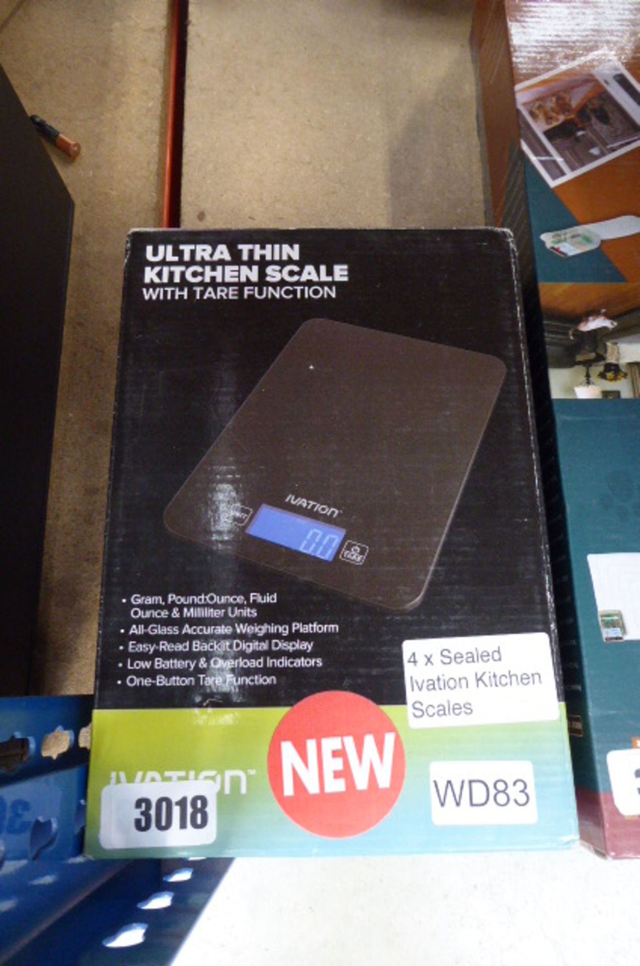 3020 4 sets of Ultra Thin kitchen scales