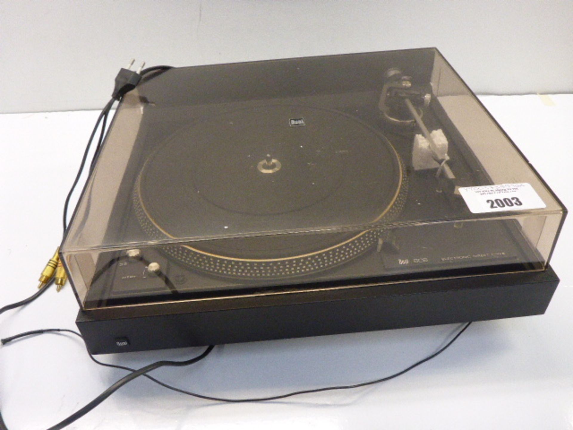 Dual 606 Electronic Direct Drive turntable