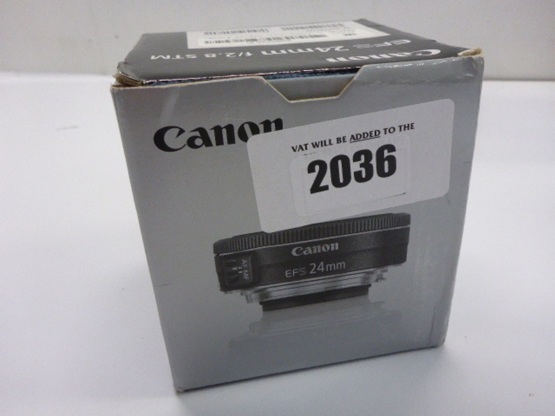 Canon EFS 24mm f/2.8 STM lens