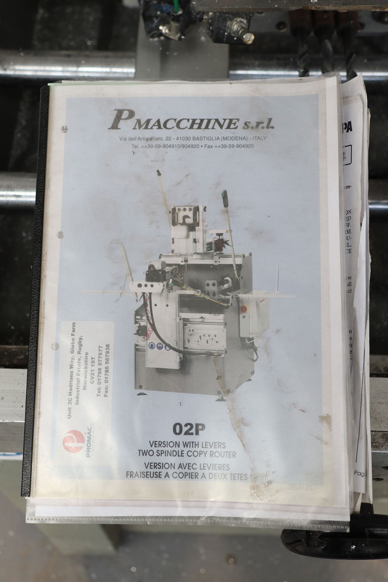 P Macchine 030P copy router, Serial No. 030P010006, Year 2003 - Image 5 of 5