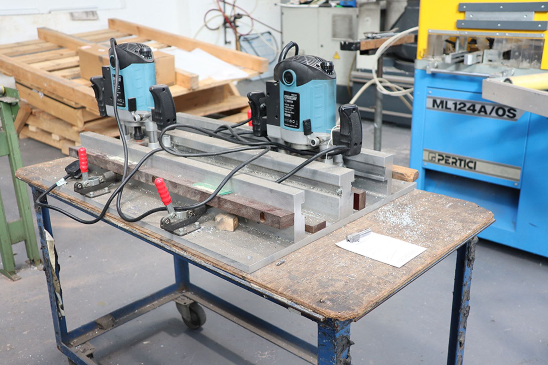 Specialist routing bench by Goodridge Engineering. Serial Number ACET925. Year November 2007 - Image 2 of 2