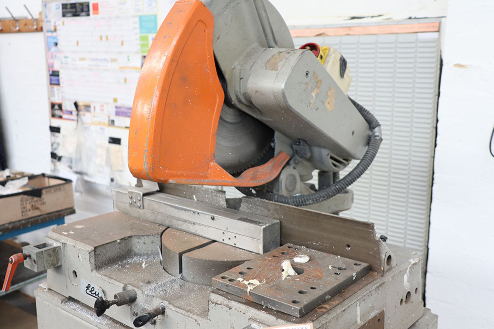 Elu type MGS 72 cut off saw. Serial Number 8461 - Image 2 of 4