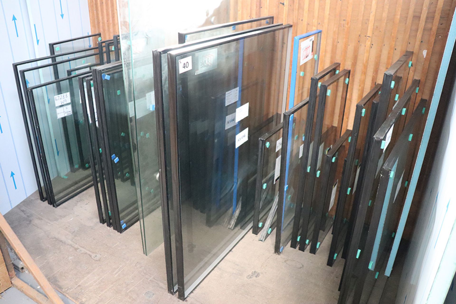 Approx 30 various double glazed sealed units