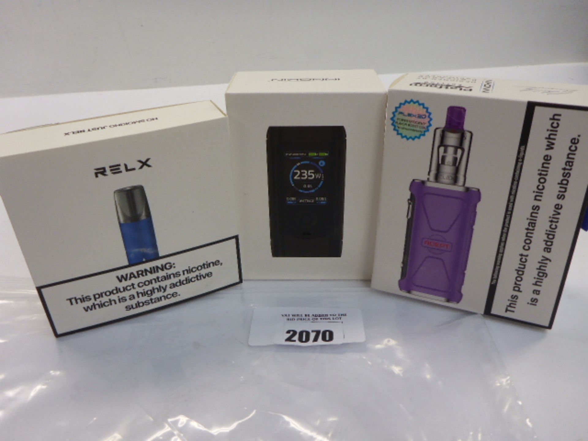 Relx, Innokin, Vaping kits, includes Innokin Platform Series edition.