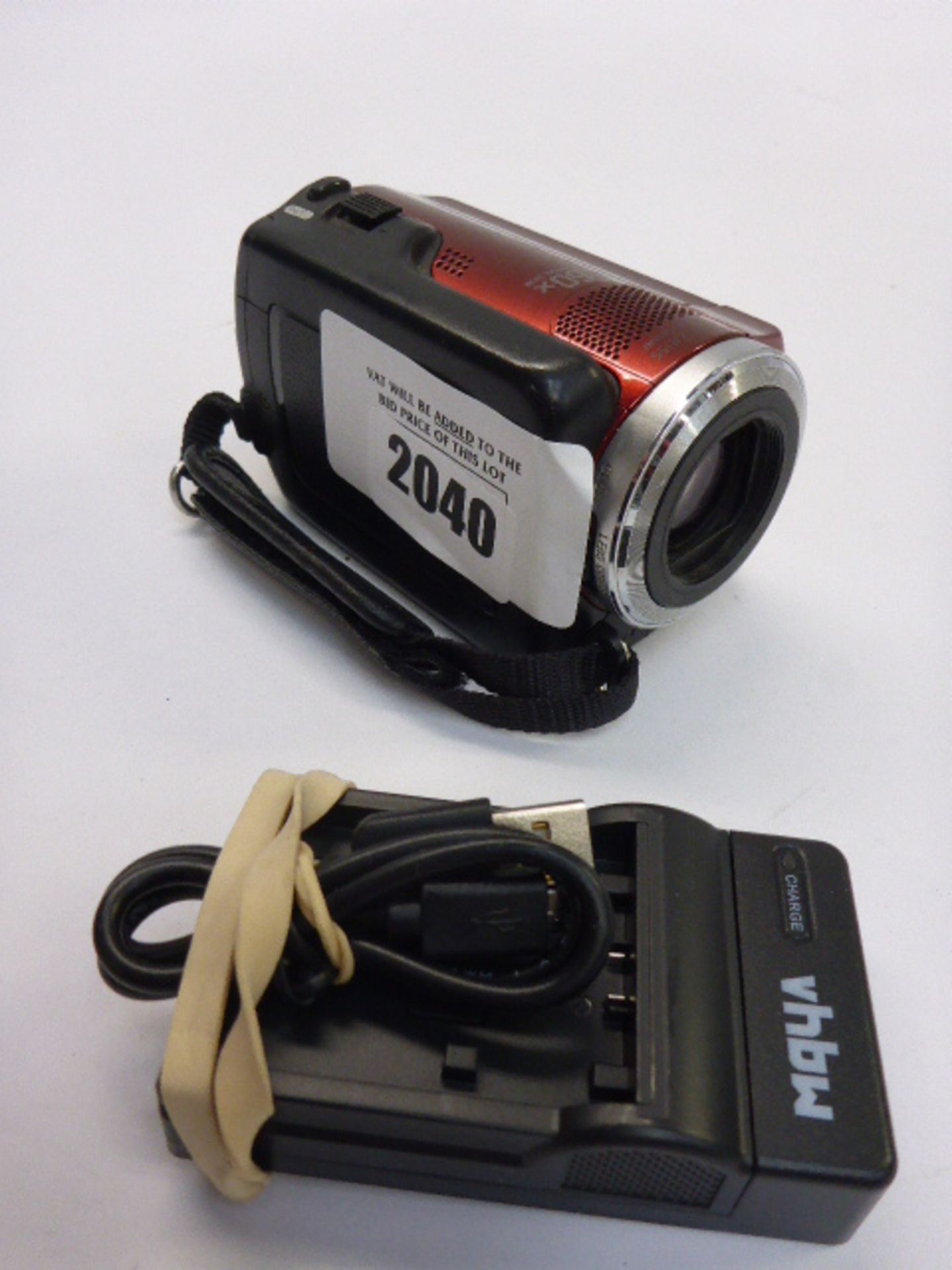 Sony Handy Cam Hdd camcorder model DSR-SR47 with charger.