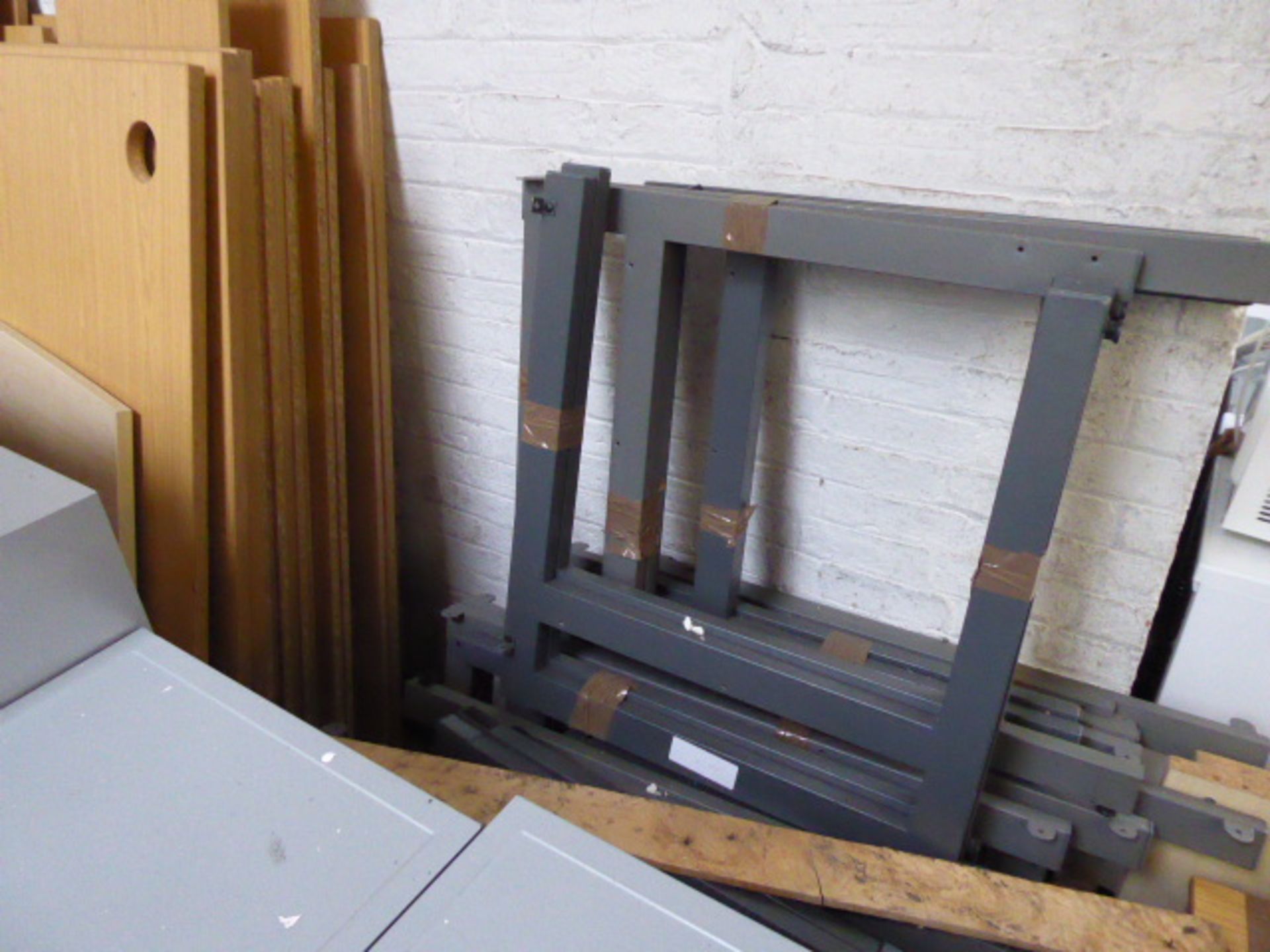 Large quantity of flat packed office furniture - Image 3 of 3