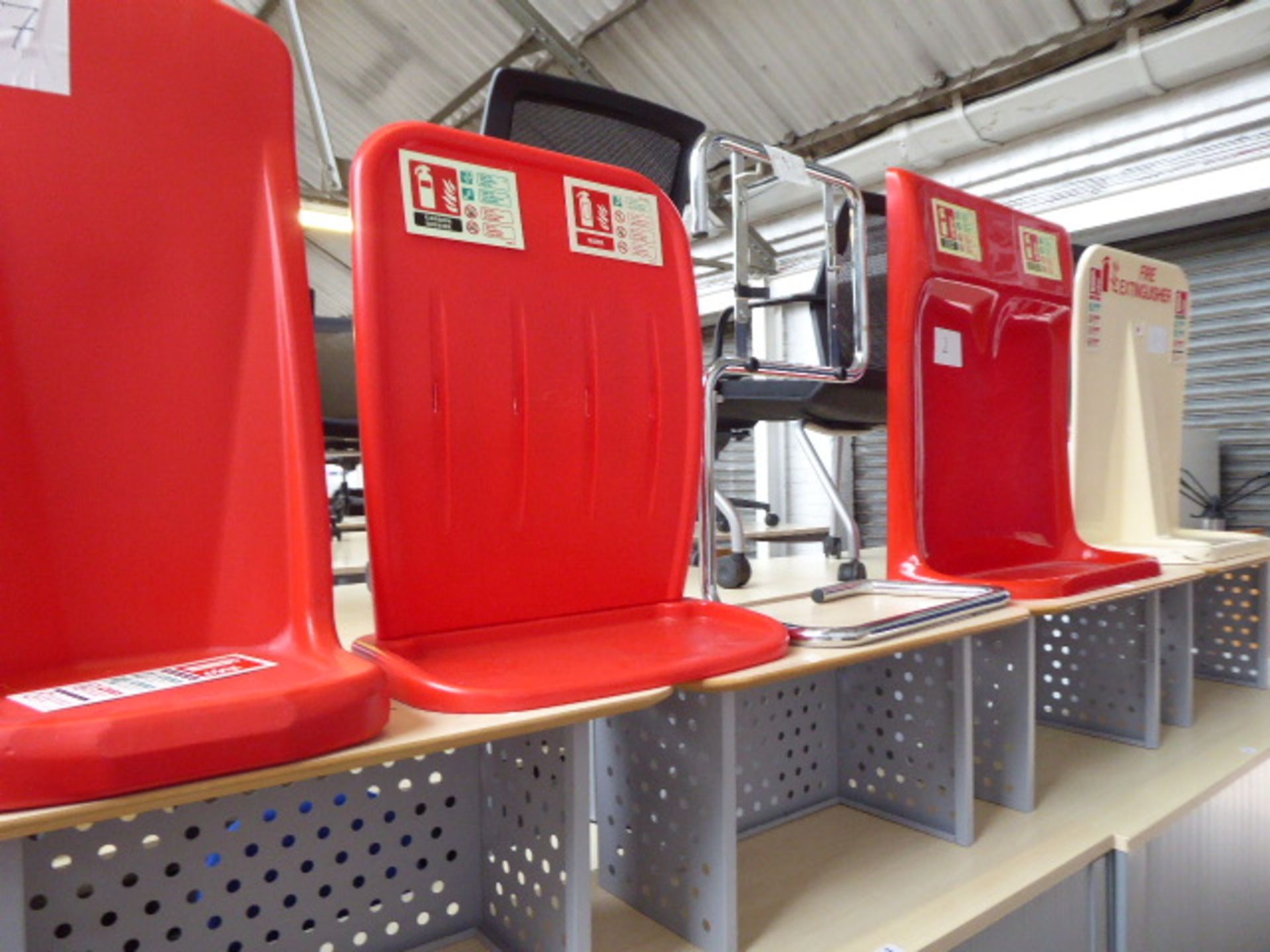 9 assorted fire extinguisger stations - Image 2 of 2