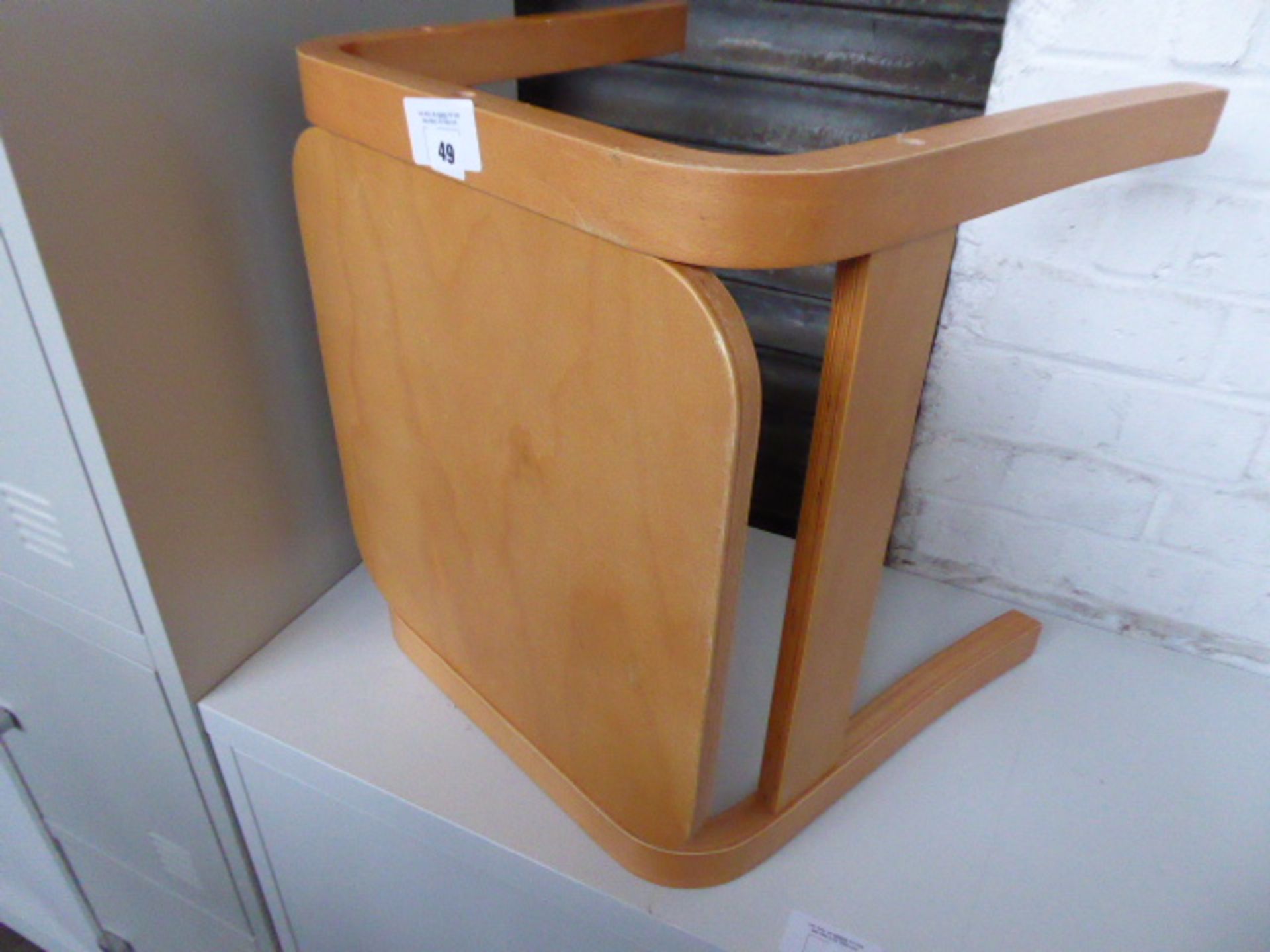 Bentwood stool/table