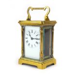 A 19th century French carriage timepiece,