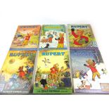 Rupert Annuals : A collection of 11 Annuals dated 1967, 1968, 1970, 1972 (x2), 1973, 1974, 1975,