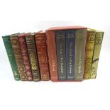 Folio Society : A substantial collection of 60+ titles ( including sets by Waugh & Scott ) all with
