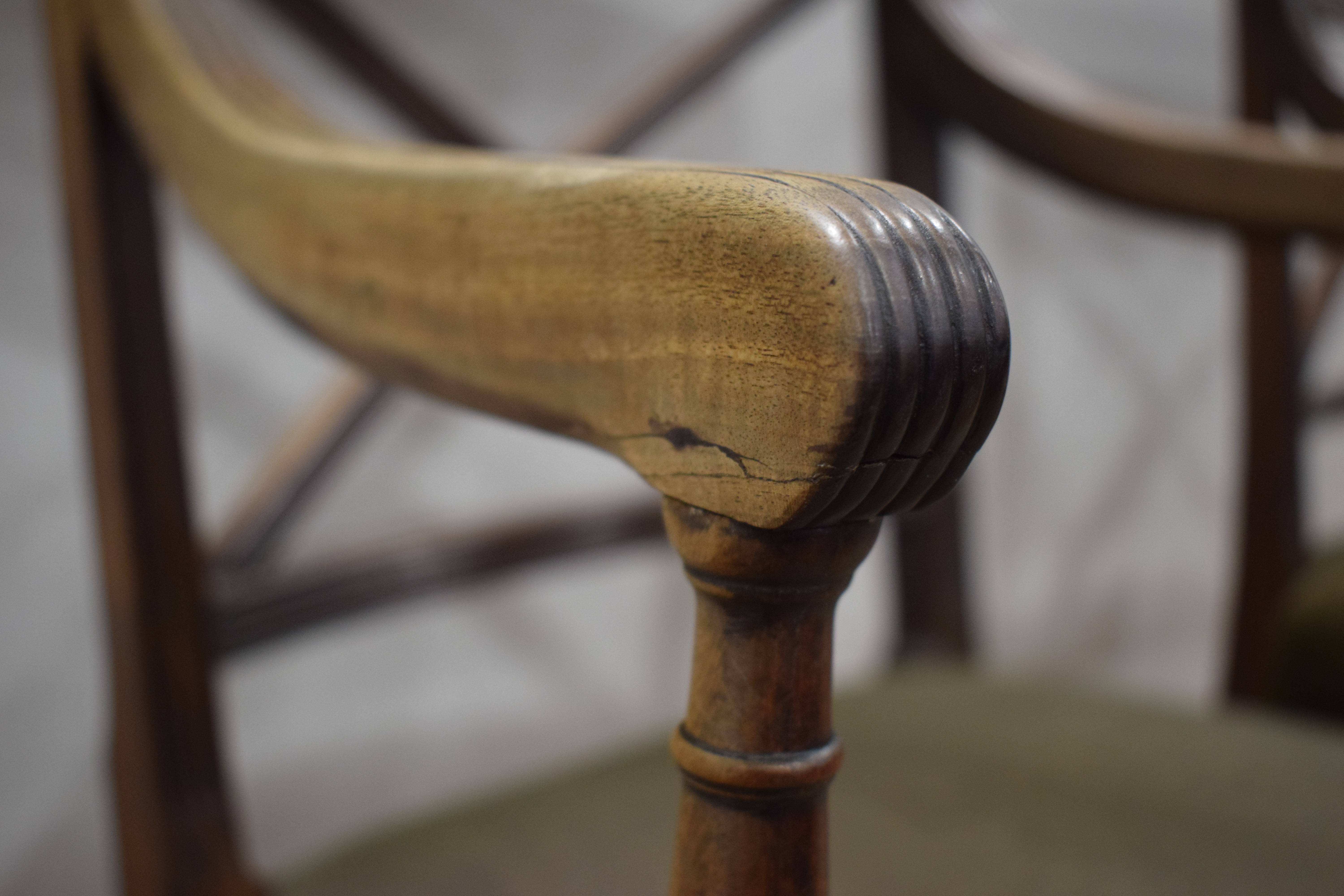 A set of eight Regency mahogany dining chairs, - Image 16 of 31